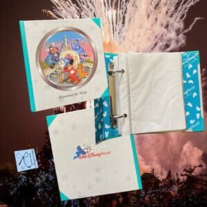 Walt Disney World 25 Year Anniversary 4"x6" Photo Album